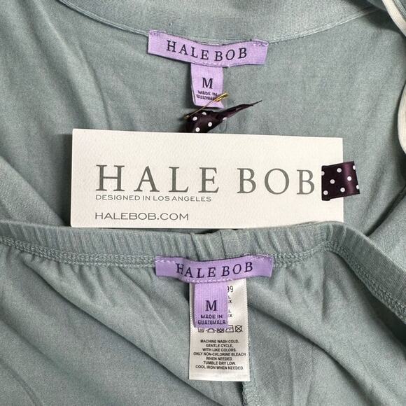 NWT | Hale Bob | 2-Piece Pant Pajama Set | Blue/White | Medium - Picture 6 of 16